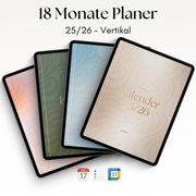 18 Monate Planer 25/26 | Vertikal