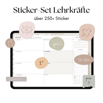 Sticker-Set | für den Lehrerkalender