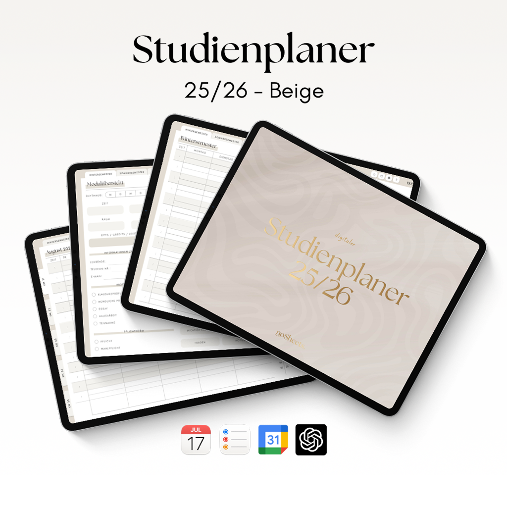 Studienplaner 25/26 | Horizontal