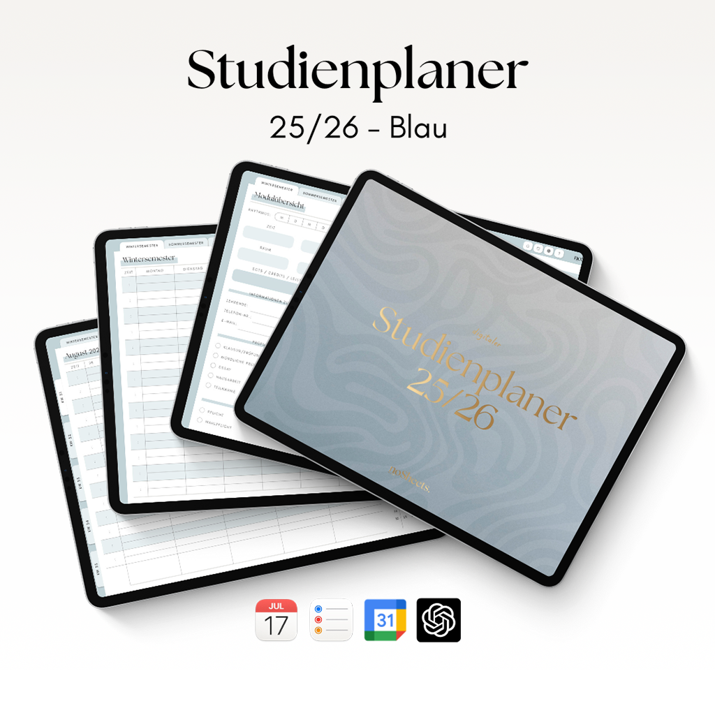 Studienplaner 25/26 | Horizontal